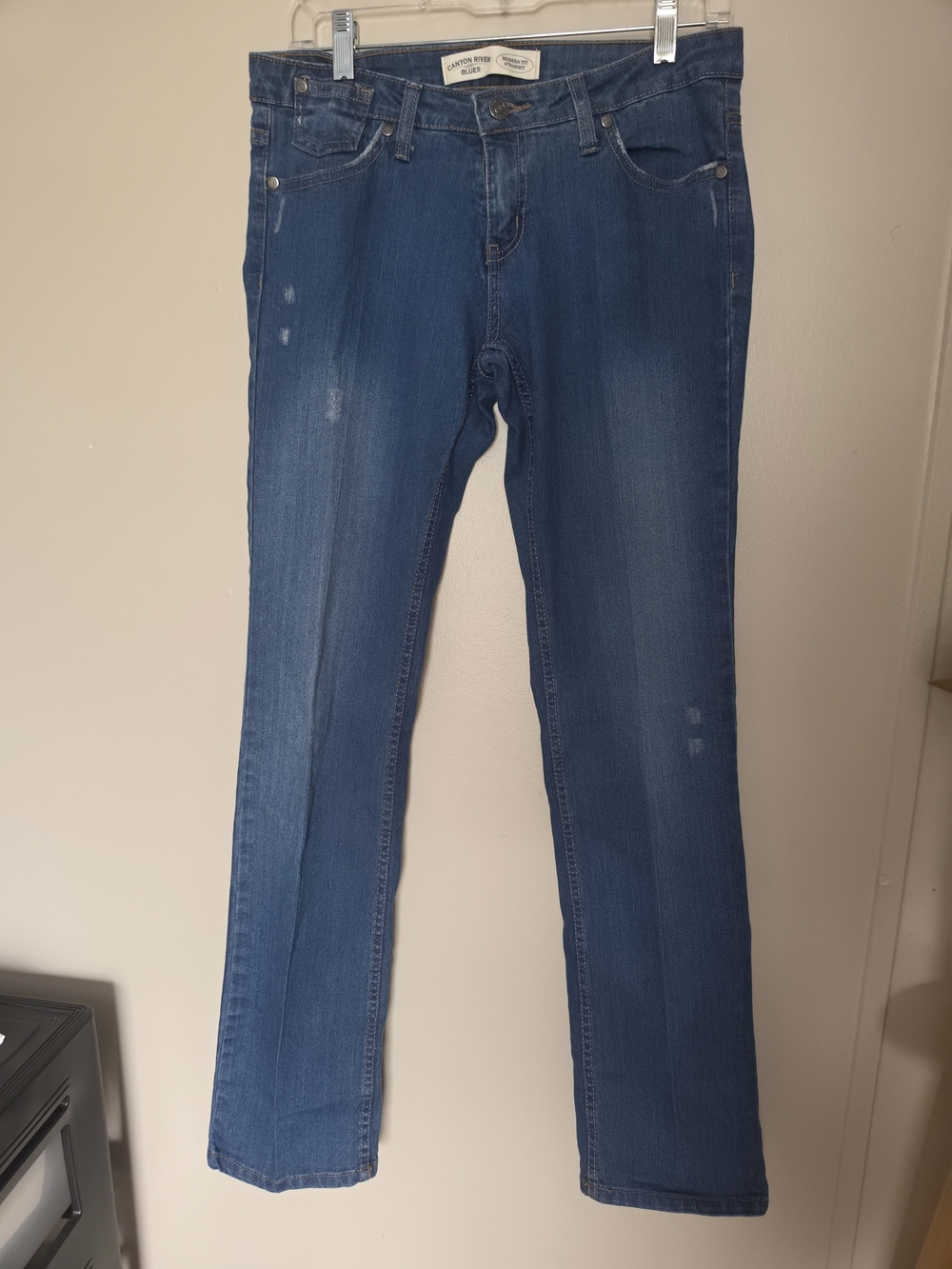 Canyon River Blues Women’s Straight Leg Jeans - Blue Denim